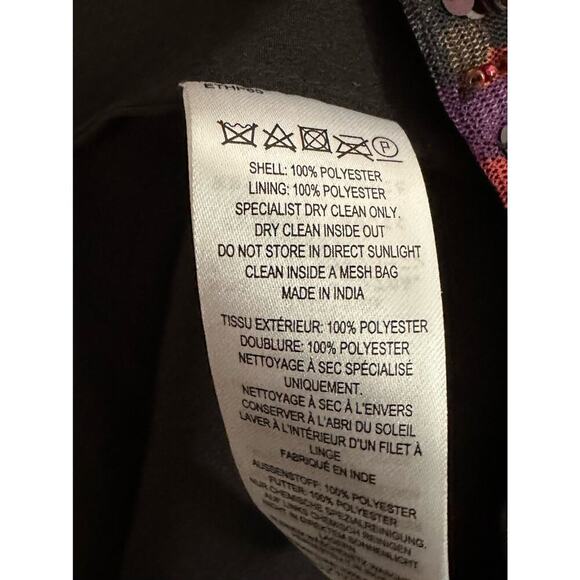 FRENCH CONNECTION Emille Inari Womens Sequined Leopars Cocktail Mini Dress - 8 - Picture 5 of 7